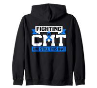 Charcot Marie Tooth Disease This Hot Fighter CMT Warrior Sweat à Capuche