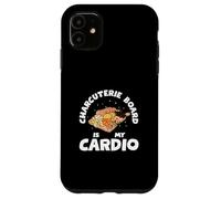 Charcuterie Board Is My Cardio Funny Charcuterie Food Artist Coque pour iPhone 11