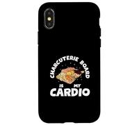 Charcuterie Board Is My Cardio Funny Charcuterie Food Artist Coque pour iPhone X/XS