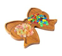 Charcuterie Boards - Wooden Bowl Platter, Cute Rustic Snack Tray, Stylish Entertaining Display, Perfect for Candy Dessert Appetizer Meat Fruit, Kitchen Serving Tableware, Natural Wood Finish