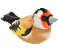 wildrepublic - peluche sonore chardonneret Multicolore