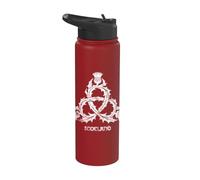 Chardon écossais nœud de la trinité blanc vieilli Stainless Steel Insulated Water Bottle