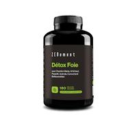 Detox Foie, Intestin & Colon - 180 Gélules Vegan - Chardon-Marie, Artichaut, Pissenlit, Acérola et Curcuma - Détox Foie - Détoxification, Protection & Renforcement - Sans Excipient - Zenement