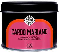 Chardon-Marie avec Artichaut, Curcuma, Pissenlit et Desmodium - 80% de Silymarine - 120 gélules - Haute dose - Détoxifiant, Améliore la digestion - Sans plastique