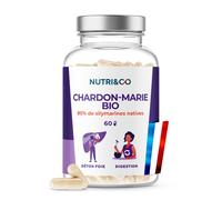 Nutri&Co Chardon-Marie Bio Détox Foie Colon Intestins 60 Gélules
