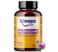 Chardon Marie Extra Fort et Detox Foie, 180 Gélules pour 6 Mois, Extrait 25:1 avec 80% Silymarine, Artichaut, Pissenlit et Choline, Complément Alimentaire Soutien Hépatique et Confort Digestif