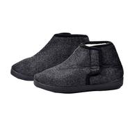 Charentaise Femme Montante Fourrée avec Scratch - Ozabi - K88R3 Gris 37