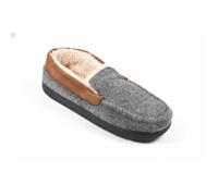 Charentaise fourrée homme Pantoufle PREMIUM MU9733 GRIS 41