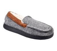 Charentaise Homme Pantoufle Premium - Ozabi - MU8727 Gris - Fourrée - Feutrine Confortable - Surpiqure Renforcée 43