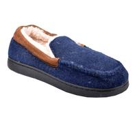 Charentaise Homme Premium - OZABI - MU8727 Marine - Fourrée - Confortable - Résistante 44