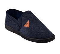 Charentaise Homme Suedine - OZABI - MBS01559 Marine - Confort - Maintien Renforcé - Semelle Antidérapante 42
