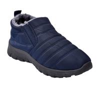 Charentaises Homme OZABI - Modèle 24K88R1 - Confortables et Fourrées - Marine 41