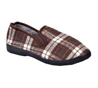 Charentaises Homme Premium - OZABI - Modèle K88R9 - Marron - Fourrées - Confortables 40