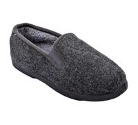 Charentaises - OZABI - ZH22827 - Pantoufles confortables - Semelle rigide - Couleur gris 42