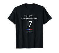 CHARENTE-MARITIME Numéro 17 Nouvelle Aquitaine France T-Shirt