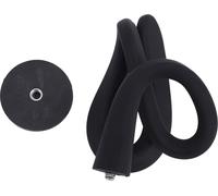 Charge avant - Porte de machine à laver Aimant Support flexible de machine à laver pour une ventilation ouverte et correcte noir