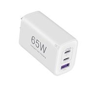 Charge de charge du téléphone Bouche murale, bloc de chargeur mural USB - Adaptateur USB de tête du chargeur multi-port 65W - Approvisionnement électronique de chargement des périphériques pour les té
