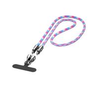 Charge de type C vers Type-C 240 W avec bracelet portable pour bandoulière portable et dragonne, 120 cm, connexion d'alimentation USB-C pour transfert de données PD30 et (taille unique)