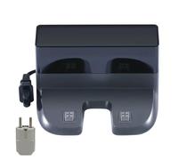 Charge Dock CH1630 Replacement, Compatible with ECOVACS Deebot 920/950/N8 Pro, Robotic Vacuum Charging Base Replacement(Dock add EU adapter)