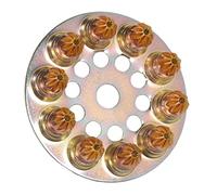 Cartouche de disques de 10 charges 6,3/10 jaunes - SPIT - 031700