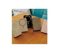 Charge 'n' Go - Banque d'alimentation sans fil - magnétique, avec support - Li-pol - 10000 mAh - 20 Watt - 3 A - PD (24 pin USB-C) - vert