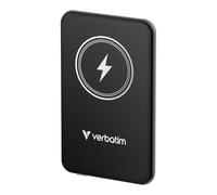 Verbatim Batterie externe Charge 'n' Go 5000 mAh magnétique sans fil Quick Charge 3.0 Noir