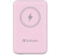 Charge 'n' Go Magnetic Wireless Power Bank 5000 Pink