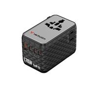Charge 'n' Travel - Adaptateur secteur - GaN III, universel - 170 Watt - 10 A - Power Delivery 3.0 + PPS, Power Delivery 3.1, QC 3.0, QC 4.0+, USB BC