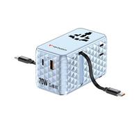 Verbatim Charge 'n' Travel 70W Universel Bleu Secteur Charge rapide Intérieure