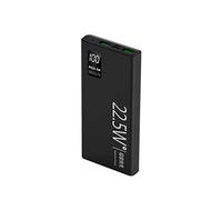 Charge Rapide de Banque d’Alimentation, Portable Rapide, Pack, avec Pack tri-Outport et Dual inport, Noir, 30000mAh