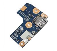 Charge USB Carte Jack Dock Port Socket pour Lenovo Legion 5-15IMH05 82AU | 5P-15IMH05 82AY 5C50S25074 NS-C921 Carte secondaire USB Module USB auxiliaire