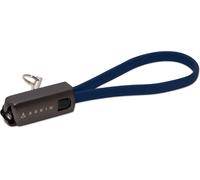 ChargeLoop 2.0 Handy USB-C Charging Cable Key Ring Compatible with Huawei Smartphones and Other Devices Ultra-Fast Short Useful Charger (Blue)