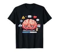 Chargement de la pensée Lente drôle de Cerveau multitâche T-Shirt
