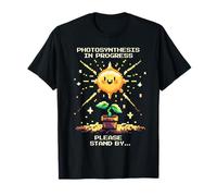 Chargement de la photosynthèse | Pixel Humo Cycle de lumière pour plantes d'intérieur T-Shirt