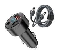 Chargement de Voiture de Service avec Sortie 5, 5 x 2, 1 mm USB C 45 W et USB a 18 W pour câble Adaptateur d ' Affichage numérique de Voiture de Camion