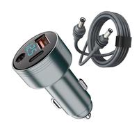 Chargement de Voiture de Service avec Sortie 5, 5 x 2, 1 mm USB C 45 W et USB a 18 W pour câble Adaptateur d ' Affichage numérique de Voiture de Camion