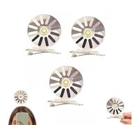 Chargement du bandeau créatif/épingle à cheveux, du cerveau Chargement des accessoires de cheveux, du bandeau de chargement en rotation, des accessoires de cheveux en court-circuit (B,3pcs)