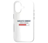 Chargement du commentaire Sarcastique Veuillez Attendre Coque pour iPhone 17