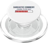 Chargement du commentaire Sarcastique Veuillez Attendre PopSockets PopGrip pour MagSafe