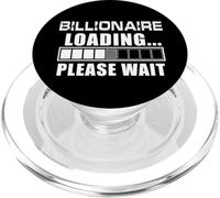 Chargement du milliardaire, Veuillez Patienter Funny PopSockets PopGrip pour MagSafe