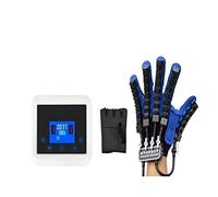 Chargement Portable Réhabilitation Robot Gants AVC Hémiplégie Infarctus Cérébral Équipement De Formation Doigt Exerciseur Entraînement et réadaptation(Left XXL)