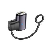 Chargement rapide de montre intelligente avec technologie encliquetable et sangles portables pour Z8A / Z7S / Z7A / Z7 / Z6S / Z6A - Fixation porte-clés - Sangles en silicone anti-perte - Adaptateurs