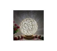 Chargement usb 3d led rotin moon night light moonlight table bureau lamp - multicolore Multicolore G