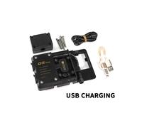 (Chargement USB)Pour TIGER 1200 TIGER1200 GT EXPLORER 2022 - Support de plaque de navigation GPS pour moto Support de pare-brise