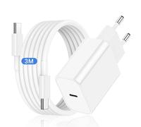 Charger and Charging Cable for iPhone 16 15 10ft 20W USB C with Type C Fast Charging Cable, USB C Cable with Adapter for Apple iPhone 16/16 Plus/16 Pro Max/15 Plus/15 Pro Max/MacBook/iPad