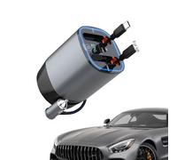 Charger Automatique | Chardeur Rapide 5 En 1 Voiture | Charter Du Chargeur À Double Véhicule 12V 24V | Chargeur De Voiture Universel Pour Ordinateur Portable Pour Téléphone Portable GPS Voyage Él