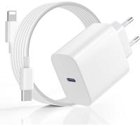 Charger For Iphone 14 13, 20w Fast Charger For Iphone, Pd3.0 Usb-C Ac Plug With 2m Usb C To Light-Ning Cable For Iphone 14 Pro/14 Pro Max/14 Plus/13 12 11 Se Mini X Xs Xr, For I-Pad