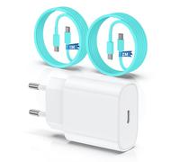 Charger For Iphone 15/16, 20w Fast Charger With 1m+2m Cable For Iphone 15 16 / Pro Max/Plus/Ipad Pro/Air/Mini, Original Usb C Iphone Charging Battery With Type C Cable Charging Cable