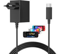 Charger For Nintendo Switch Adapter Switch Lite/Oled/Dock/Controller Pro 39w Usb C 15v/2.6a Adapter Support Tv Mode And Dock&pro Controller