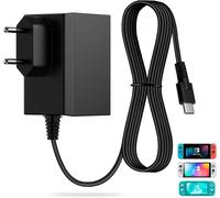 Charger for Switch 39W with 1.8m/5.9ft Cable for Nintendo Switch/Switch Lite/Switch OLED/Switch Dock/Switch Pro Controller,Unterstützt TV-Modus